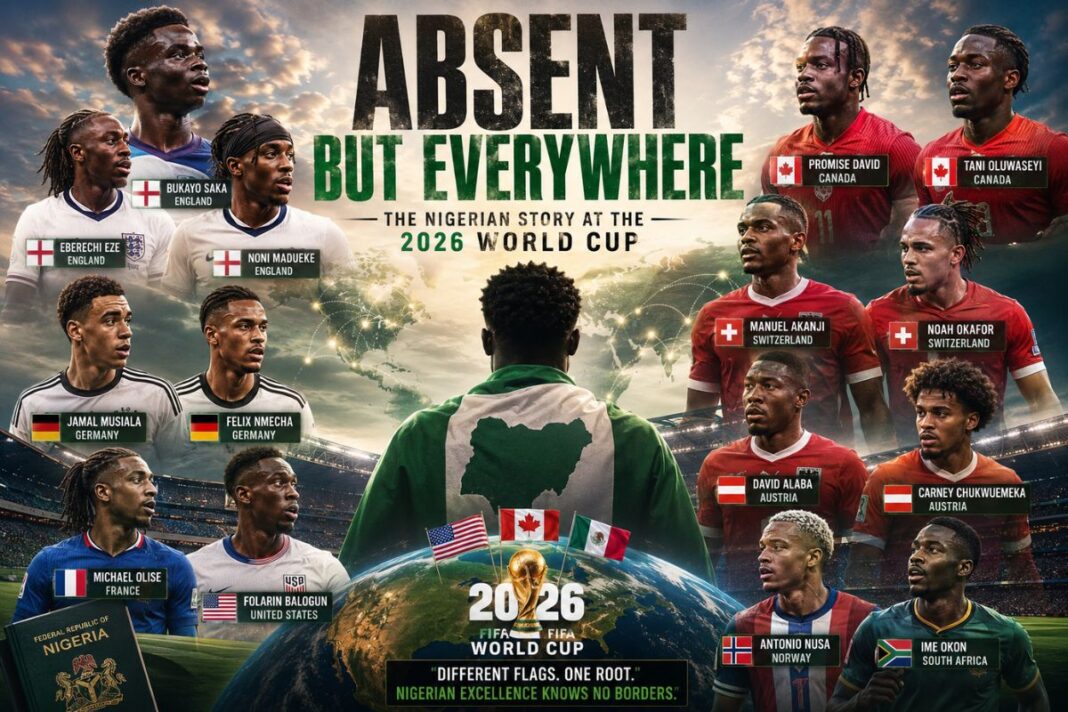 Absent but Everywhere: The Nigerian Story at the 2026 World Cup Absent but Everywhere: The Nigerian Story at the 2026 World Cup