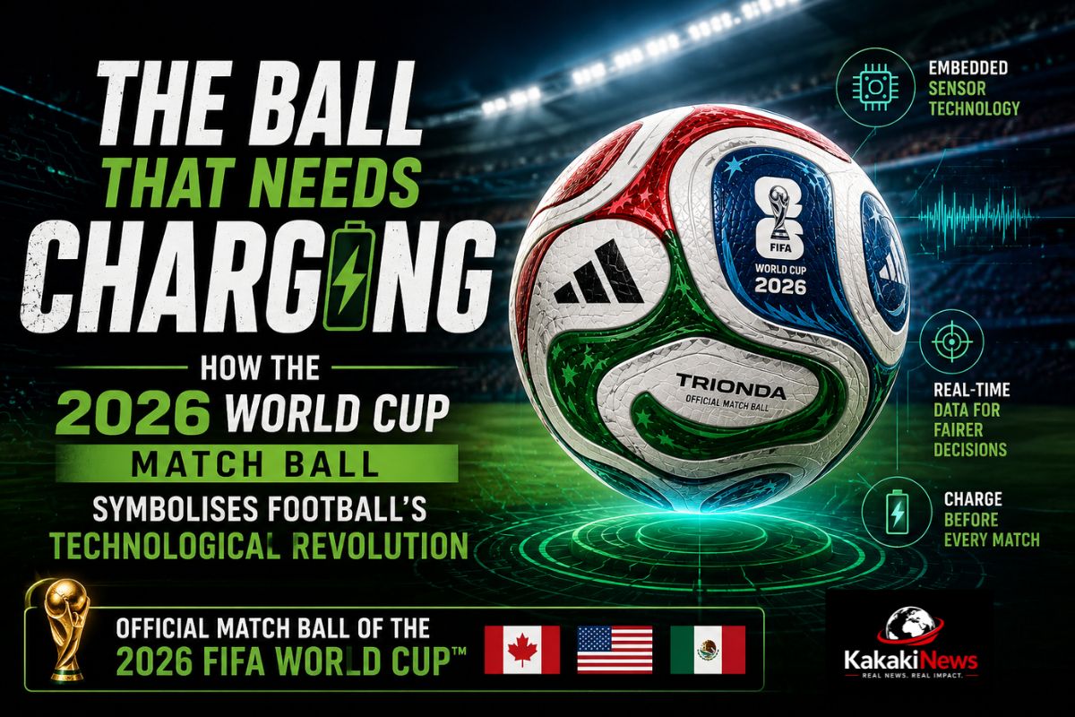 The Ball That Needs Charging: How the 2026 World Cup Match Ball Symbolises Football’s Technological Revolution The Ball That Needs Charging: How the 2026 World Cup Match Ball Symbolises Football's Technological Revolution