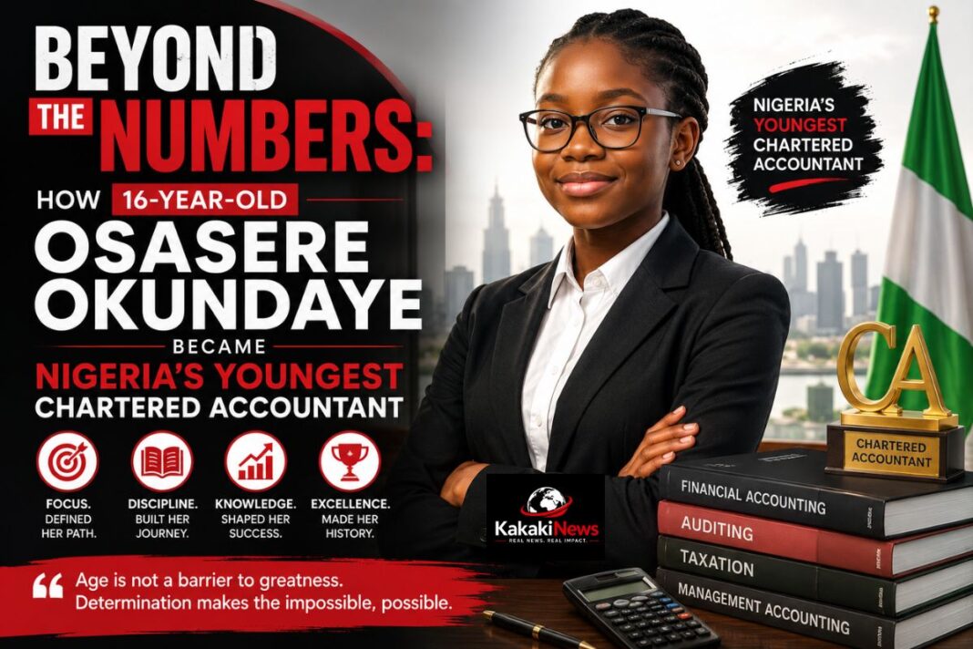 Beyond the Numbers: How 16-Year-Old Osasere Okundaye Became Nigeria's Youngest Chartered Accountant