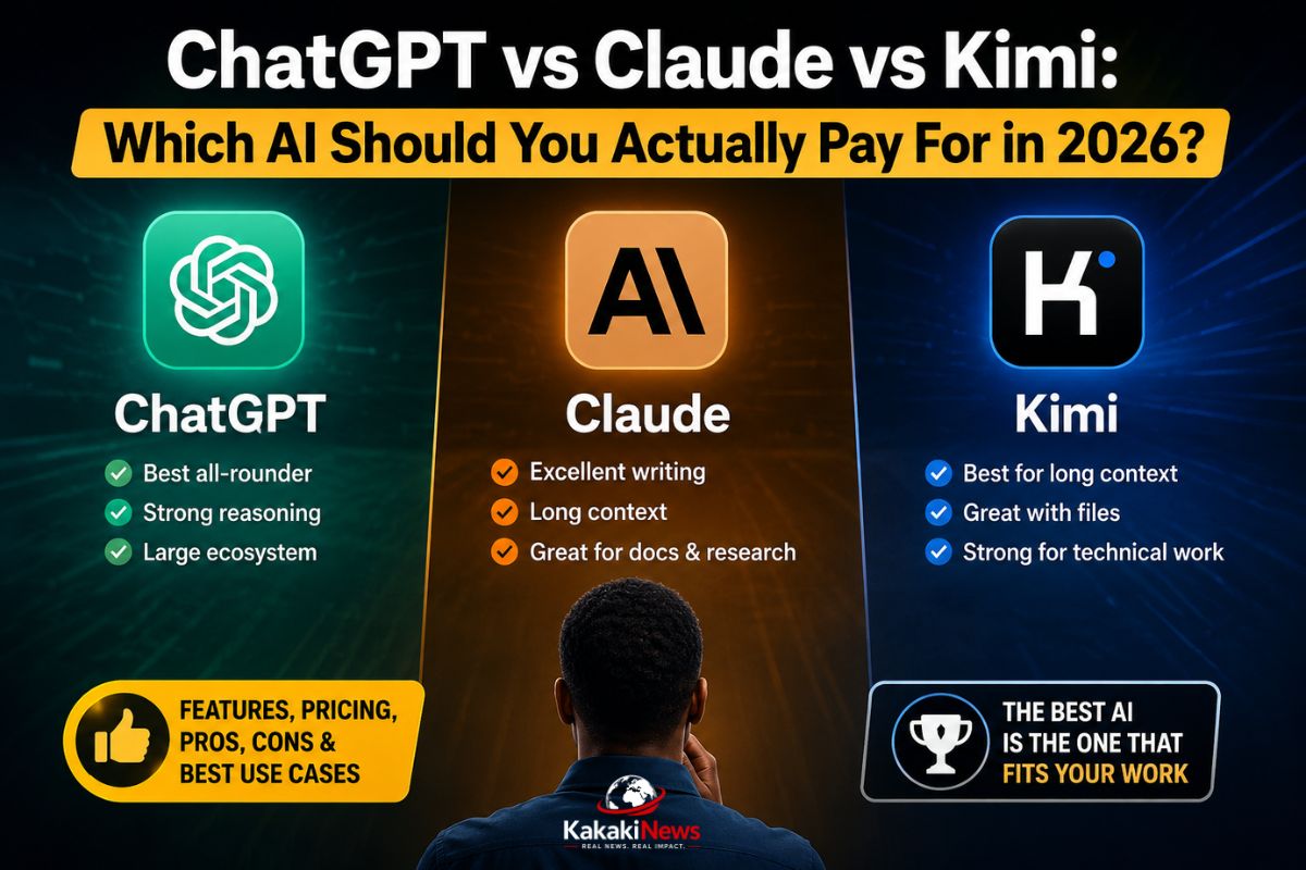 ChatGPT vs Claude vs Kimi: Which AI Should You Actually Pay For in 2026? ChatGPT vs Claude vs Kimi: Which AI Should You Actually Pay For in 2026?