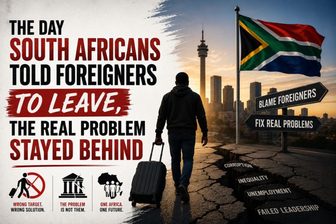 The Day South Africans Told Foreigners to Leave, the Real Problem Stayed Behind The Day South Africans Told Foreigners to Leave, the Real Problem Stayed Behind