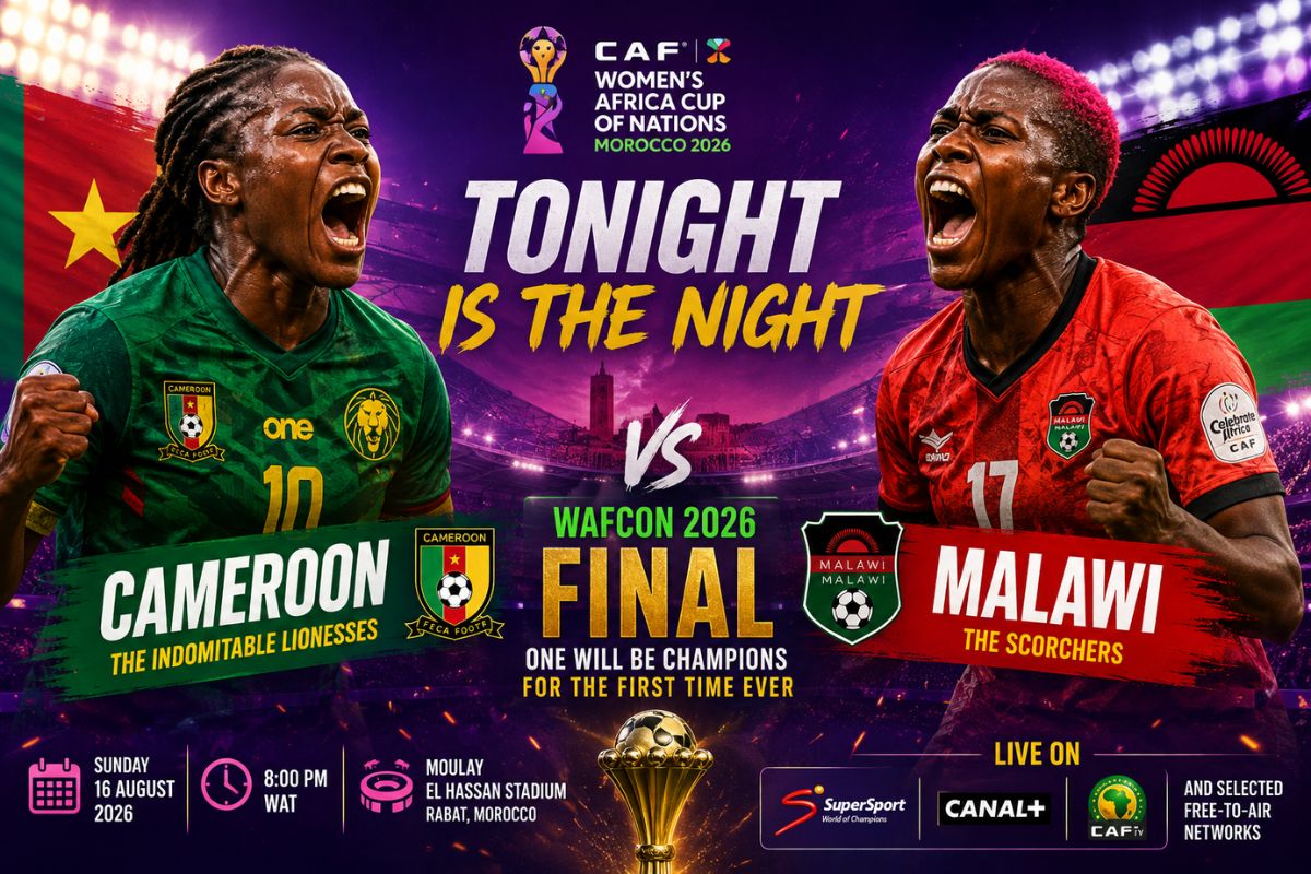 Cameroon vs Malawi WAFCON 2026 Final Preview: Who Will Win Their First WAFCON Title? Cameroon vs Malawi WAFCON 2026 Final Preview: Who Will Win Their First WAFCON Title?