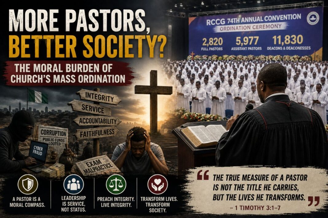 More Pastors, Better Society? The Moral Burden Of Church’s Mass Ordination