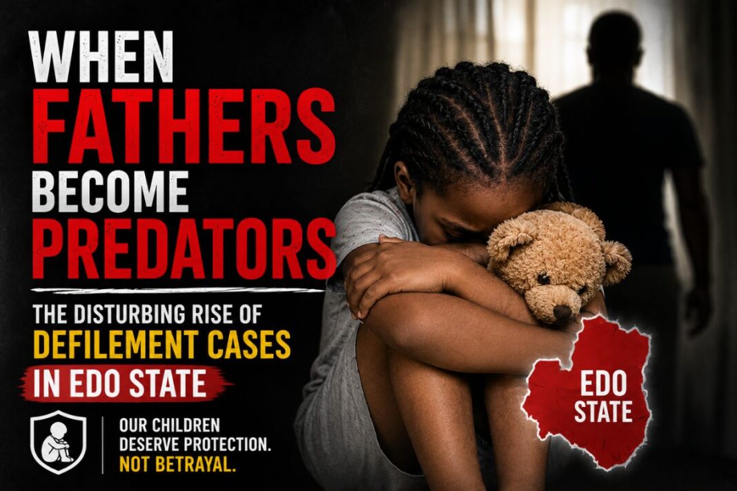 When Fathers Become Predators: The Disturbing Rise of Defilement Cases in Edo State When Fathers Become Predators: The Disturbing Rise of Defilement Cases in Edo State