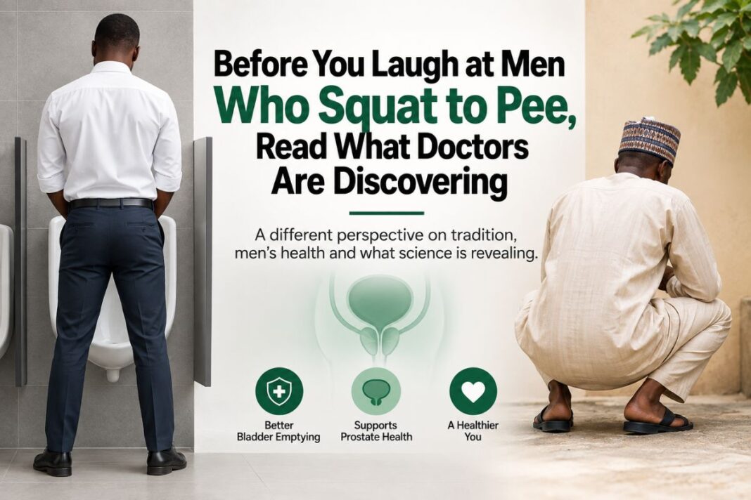 Before You Laugh at Men Who Squat to Pee, Read What Doctors Are Discovering Before You Laugh at Men Who Squat to Pee, Read What Doctors Are Discovering