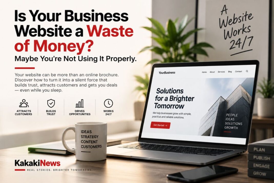 Is Your Business Website a Waste of Money? Maybe You're Not Using It Properly