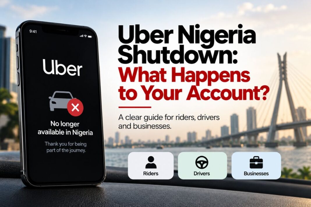 Uber Nigeria Shutdown: What Happens to Your Account?